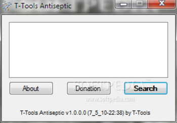 T-Tools AntiSeptic screenshot