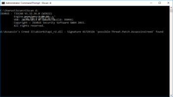 T3 Commandline Scanner screenshot 2