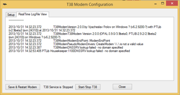 T38 Voip Fax Modem  screenshot