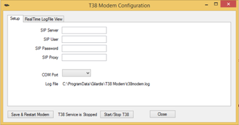 T38 Voip Fax Modem  screenshot 2