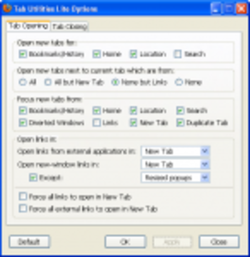 Tab Utilities screenshot