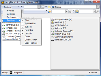 tabbyFile screenshot