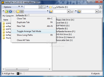 tabbyFile screenshot 3