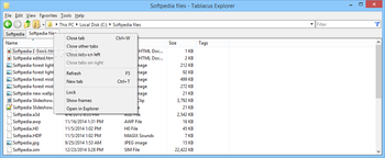 Tablacus Explorer screenshot 2