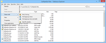 Tablacus Explorer screenshot 3