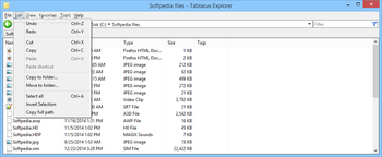 Tablacus Explorer screenshot 4