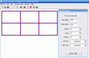 Table Animator screenshot