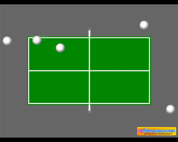 Table Tennis Screensaver screenshot