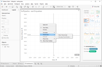 Tableau Public screenshot 10