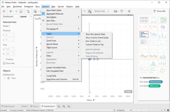 Tableau Public screenshot 11