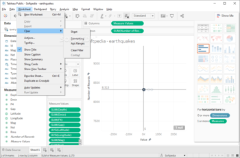 Tableau Public screenshot 7