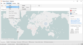 Tableau Reader screenshot 3