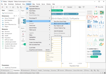 Tableau screenshot 10