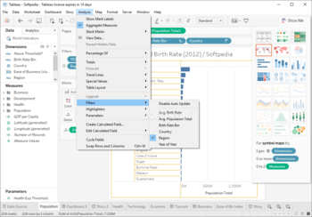 Tableau screenshot 11