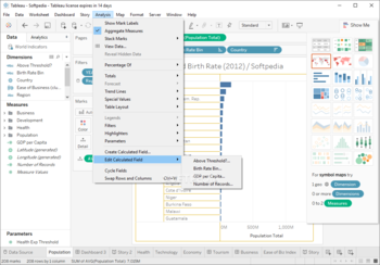 Tableau screenshot 12