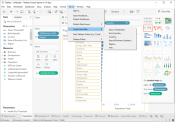 Tableau screenshot 15