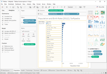 Tableau screenshot 3