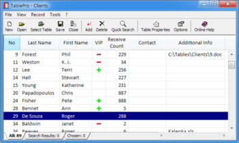 TablePro screenshot