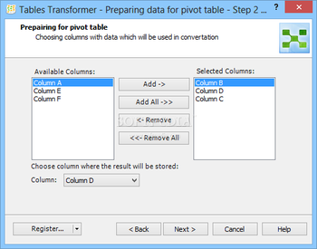 Tables Transformer for Excel screenshot 7