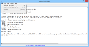TableTextCompare screenshot 3