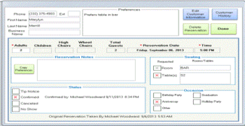 TableTrak screenshot 3