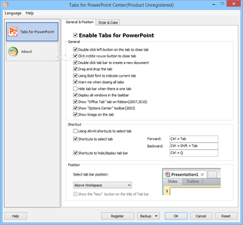Tabs for PowerPoint screenshot 5