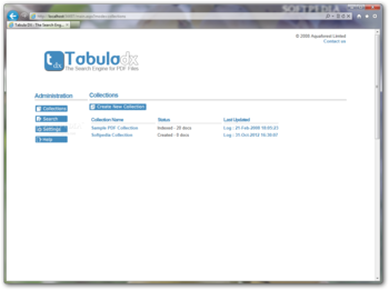 Tabula DX screenshot