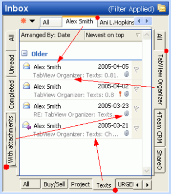 TabView Organizer screenshot 2