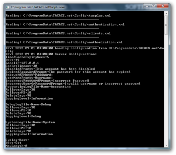 TACACS.net screenshot 3