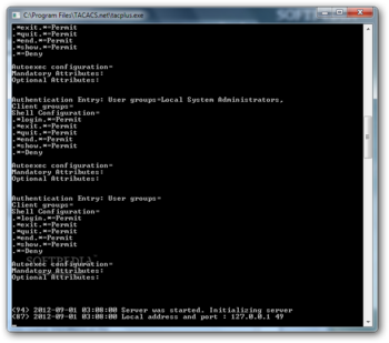 TACACS.net screenshot 4