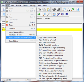 Taditor screenshot 2