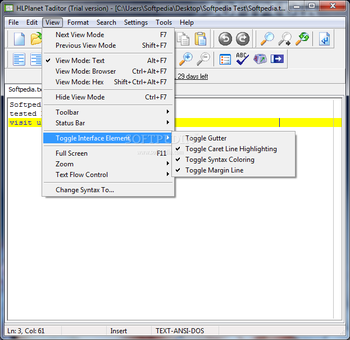 Taditor screenshot 3