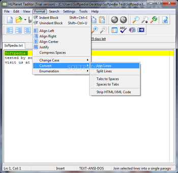 Taditor screenshot 5
