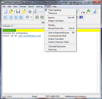 Taditor screenshot 9