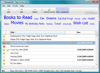 Tag To-Do List screenshot 3