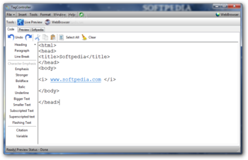 TagController screenshot 2