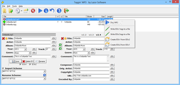 Taggin' MP3 screenshot