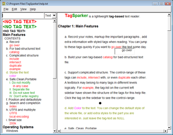 TagSparker screenshot