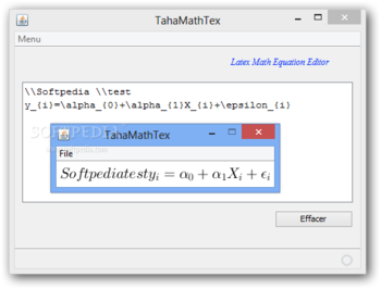 TahaMathTex screenshot 2