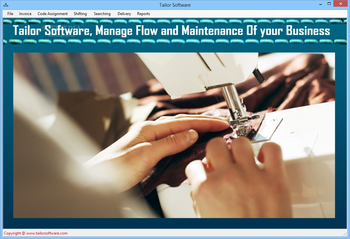 Tailor Software screenshot
