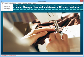 Tailor Software screenshot 2