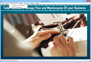 Tailor Software screenshot 4