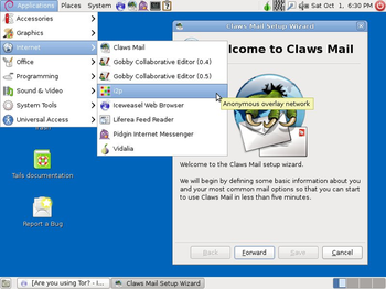 Tails screenshot