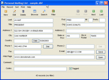 Tailwag Personal Mailing List screenshot 3
