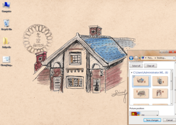 Taiwan Sketches Theme screenshot