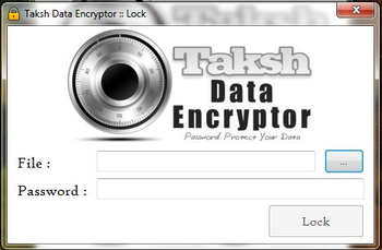 Taksh Data Encryptor screenshot 2
