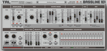 TAL BassLine 101 screenshot