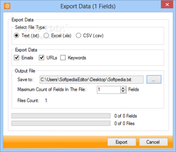 Tala Web Email Extractor (TWEE) Express Edition screenshot 2