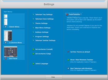 Talisman Desktop screenshot 3