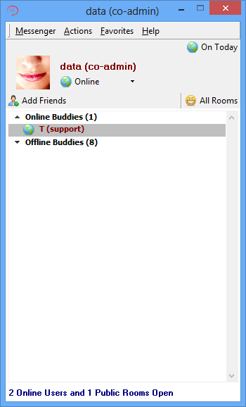 Talkeroo Instant Messenger screenshot 2